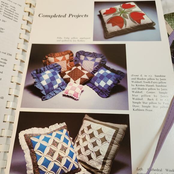 Lot of 2 Carla J Hassel Quilting Books Super Quilter I & II Vtg 1980s Patterns - Picture 8 of 16